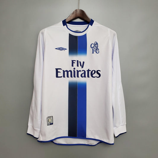 Chelsea 2003/05 Away Retro Jersey - Long Sleeve