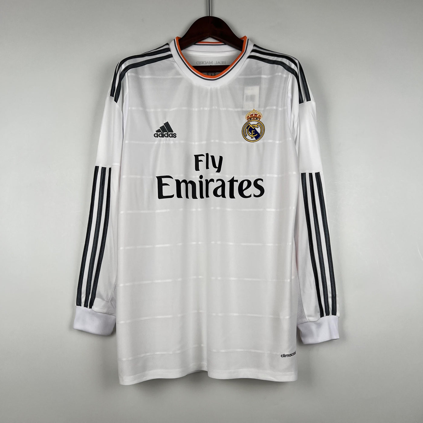 Real Madrid 2013/14 Home Retro Jersey - Long Sleeve