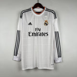 Real Madrid 2013/14 Home Retro Jersey - Long Sleeve