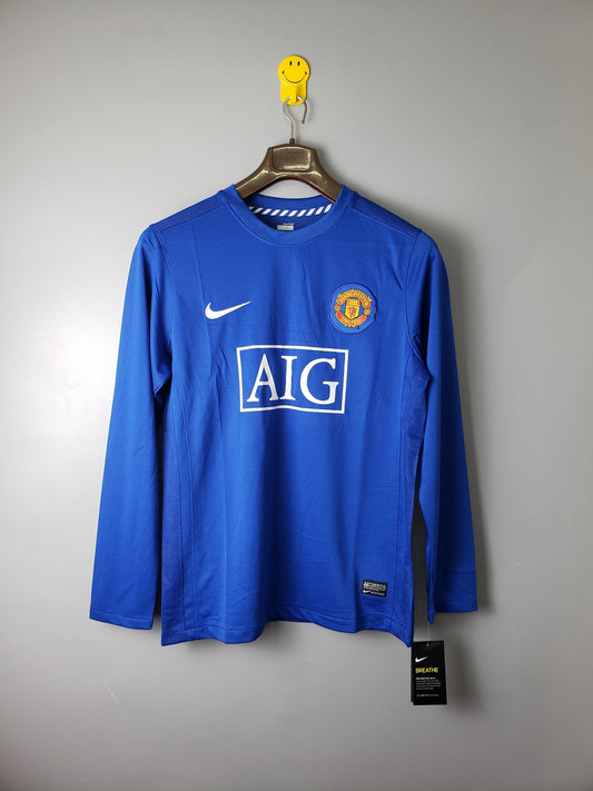 Manchester United 2007/08 Away Retro Jersey - Long Sleeve