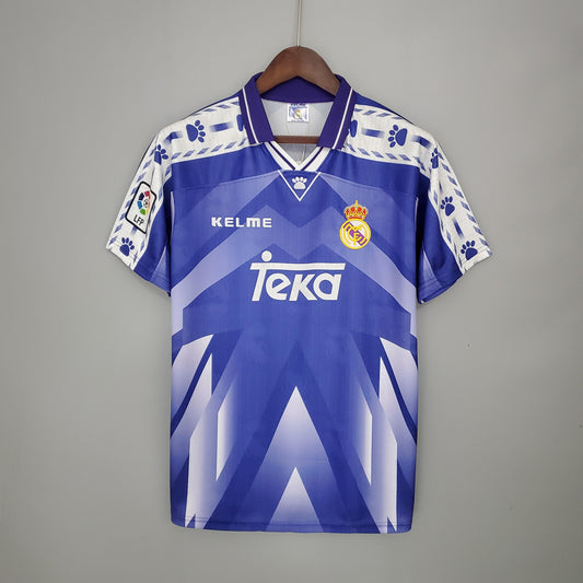 Real Madrid 1996/97 Away Retro Jersey