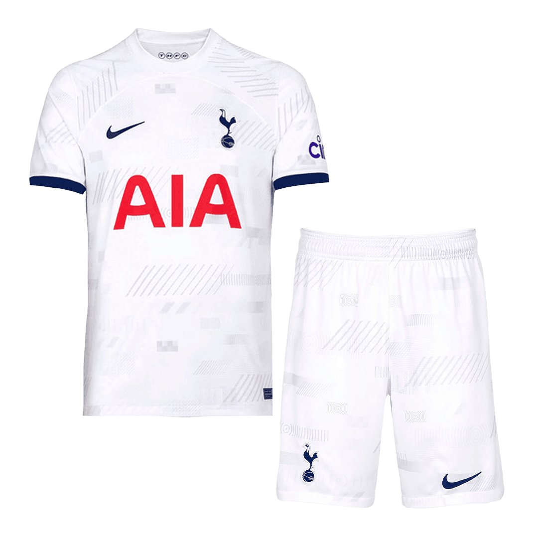 Tottenham Hotspur 2023/24 Home Kids Kit Jersey