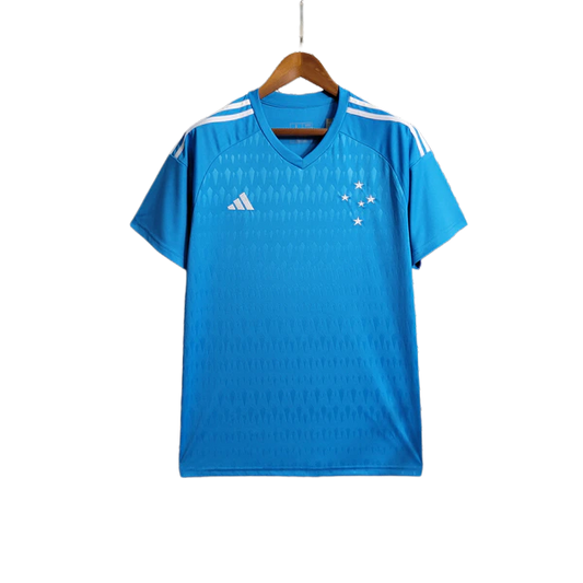 Cruzeiro 2023/24 Goalkeeper Jersey - Blue - Fan Version