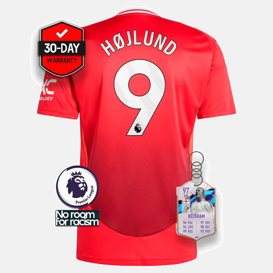 Manchester United 2024/25 Home Jersey - Hﾃｸjlund #9