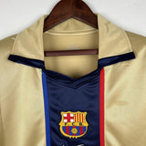 Barcelona 2002 Away Retro Jersey