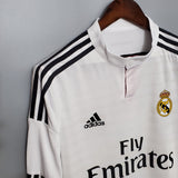 Real Madrid 2014/15 Home Retro Jersey - Long Sleeve
