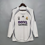 Real Madrid 2006/07 Home Retro Jersey - Long Sleeve