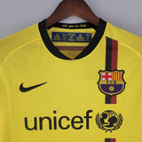 Barcelona 2008/09 Away Retro Jersey - Long Sleeve