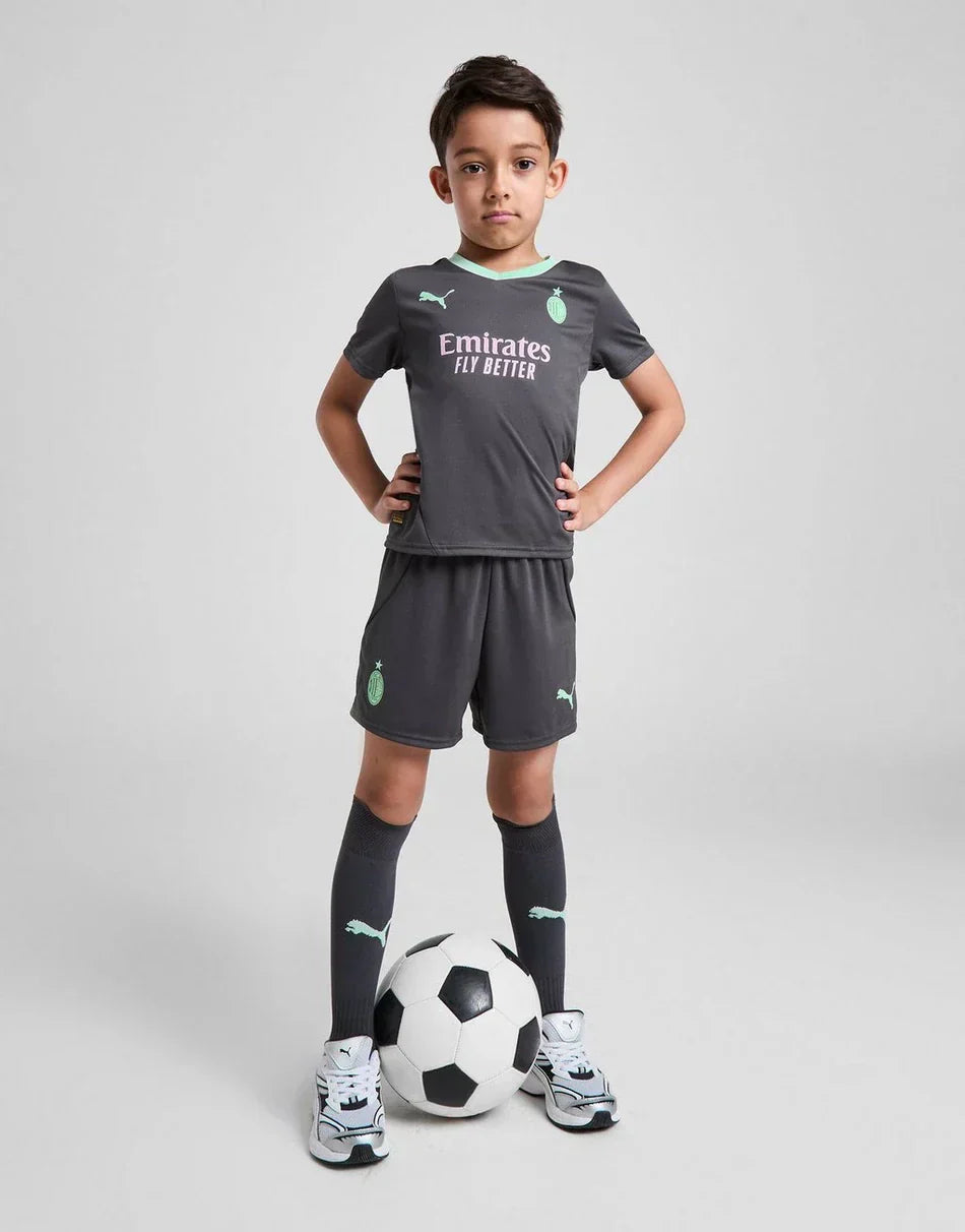 AC Milan 2024/25 Third Kids Kit Jersey