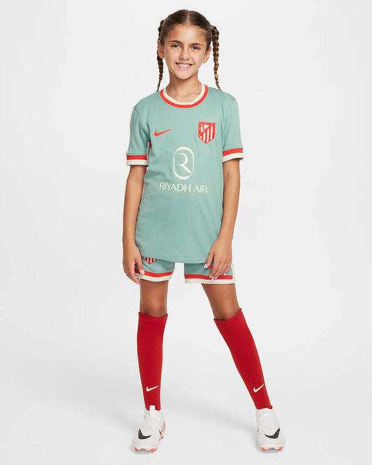 Atlético Madrid 2024/25 Away Kids Kit Jersey