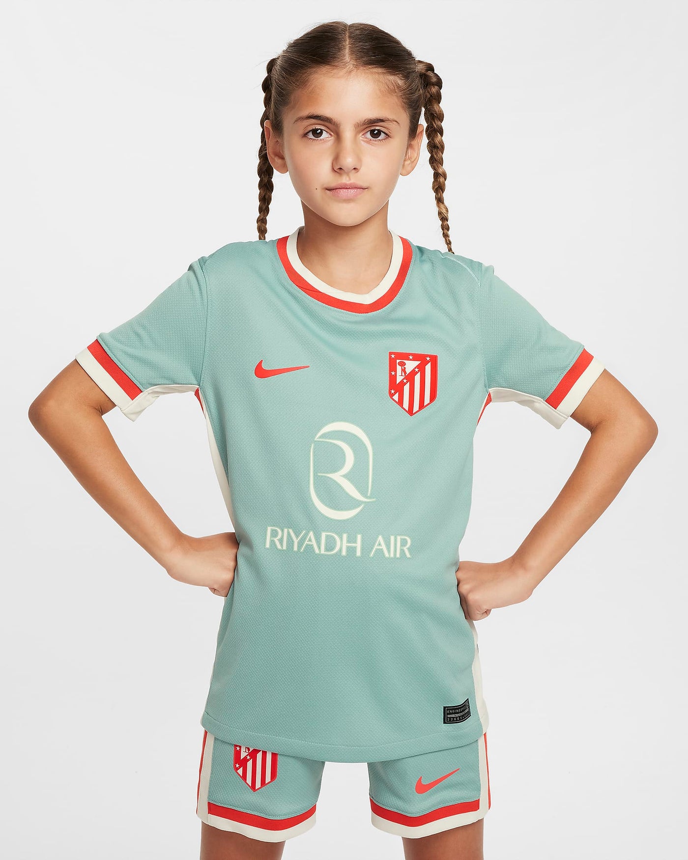 Atlético Madrid 2024/25 Away Kids Kit Jersey