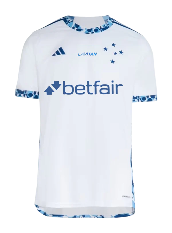 Cruzeiro 2024/25 Away Jersey - Fan Version - All Sponsors
