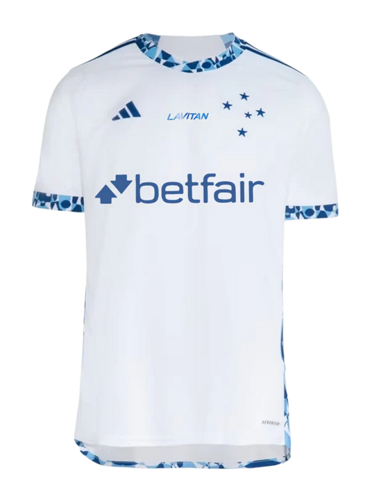 Cruzeiro 2024/25 Away Jersey - Fan Version - All Sponsors