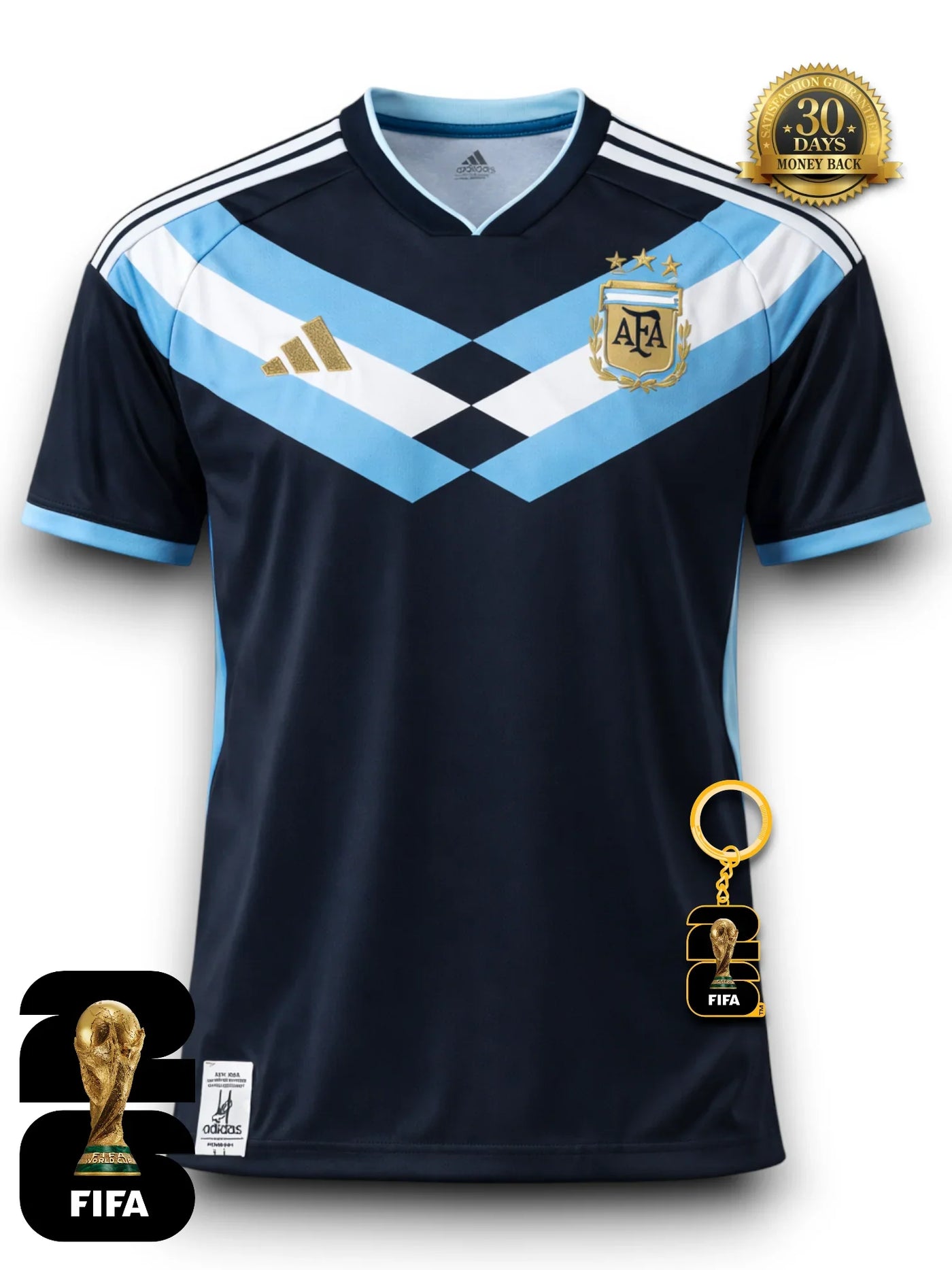 Argentina Camiseta de Entrenamiento Mundial 2026 Azul II