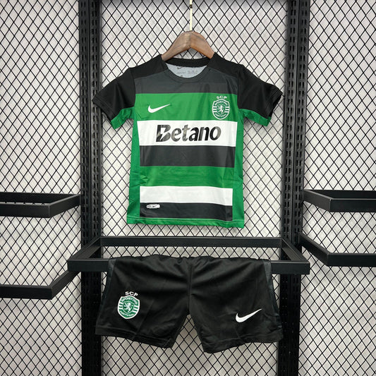 Sporting 2024/25 Home Kids Kit
