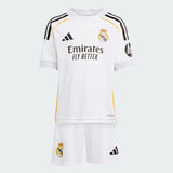 Kids Real Madrid 2025/26 Home Jersey