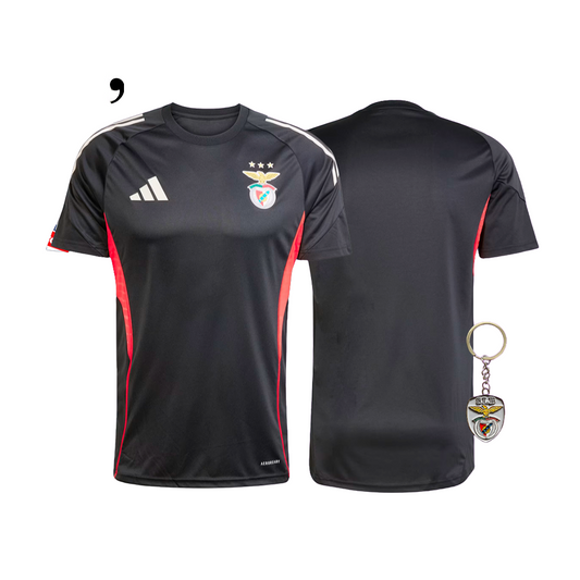 Benfica 2025/26 Training Jersey - Black