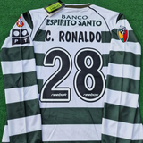 Sporting 2001/03 Retro Jersey - Long Sleeve