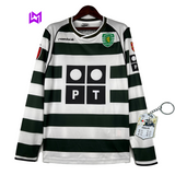 Sporting 2001/03 Retro Jersey - Long Sleeve