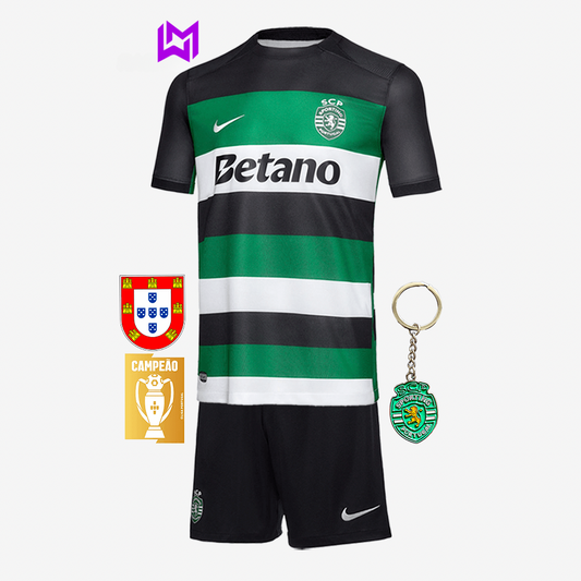 Sporting 2024/25 Home Kids Kit