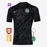 Sporting 2024/25 Goalkeeper Jersey - Black