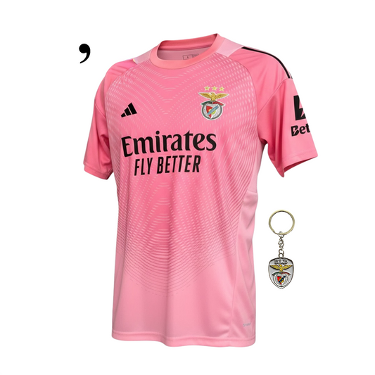 Benfica 2025/26 Goalkeeper Jersey - Pink