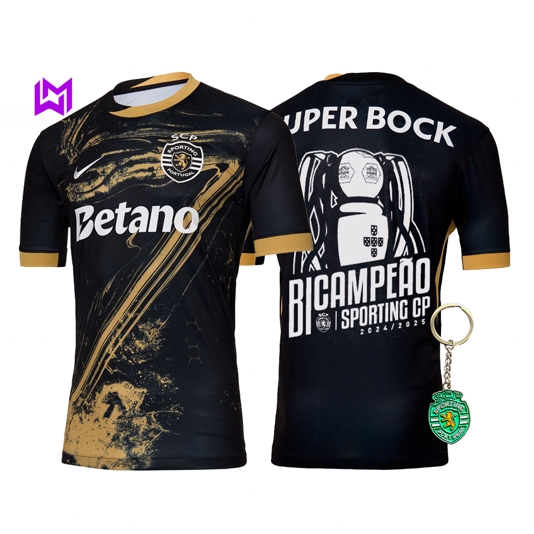Sporting 2024/25 Third Jersey - Cristiano Ronaldo #7 - Back-to-Back Champions