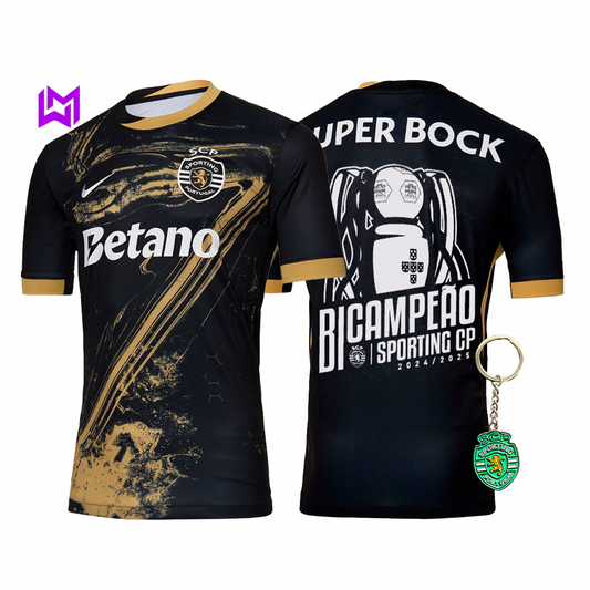 Sporting 2024/25 Third Jersey - Cristiano Ronaldo #7 - Back-to-Back Champions