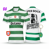 Sporting 2025/26 Home Jersey - Back-to-Back Champions