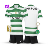 Sporting 2025/26 Home Kids Kit