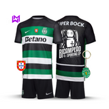 Sporting 2024/25 Home Kids Kit - Back-to-Back Champions