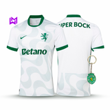 Sporting 2025/26 Away Jersey - White
