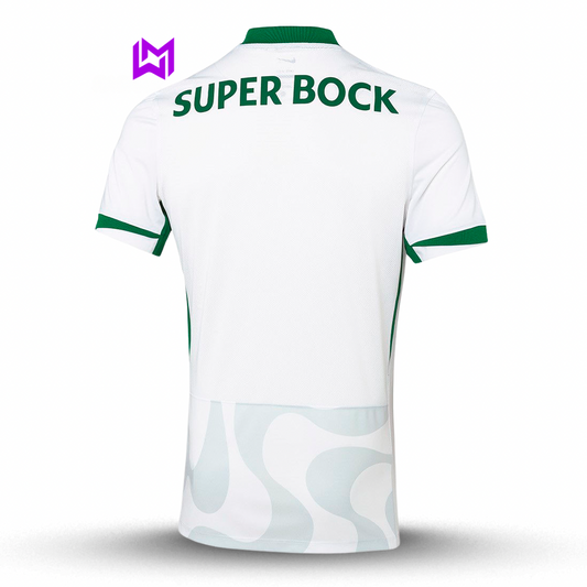 Sporting 2025/26 Away Jersey - White