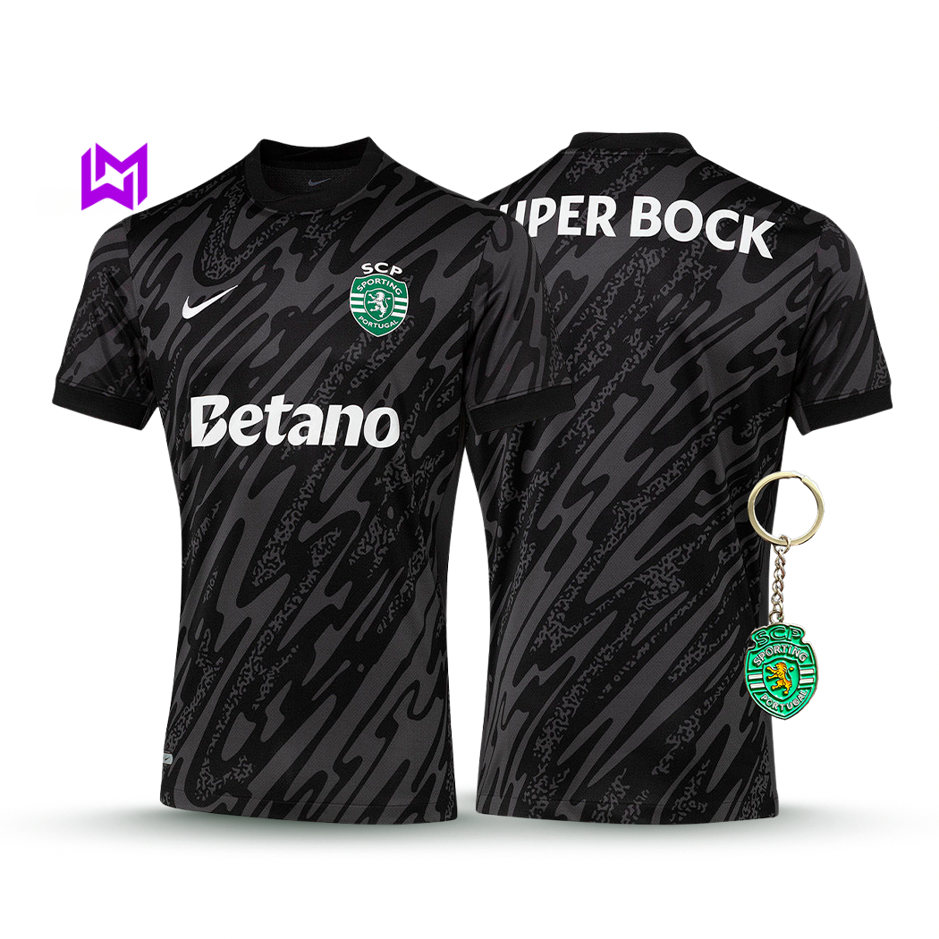 Sporting 2025/26 Goalkeeper Jersey - Black