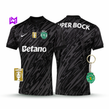 Sporting 2025/26 Goalkeeper Jersey - Black