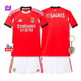 Benfica 2025/26 Home Kids Kit