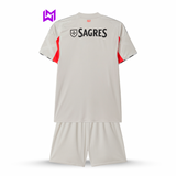 Benfica 2025/26 Away Kids Kit - Beige