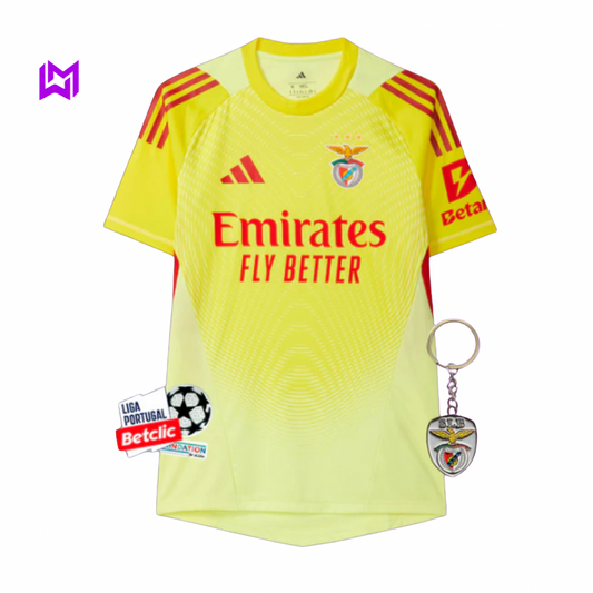 Benfica 2025/26 Goalkeeper Jersey - Yellow