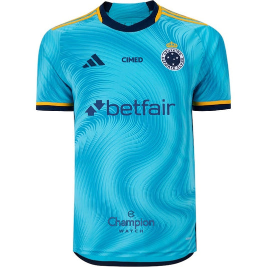 Cruzeiro 2023/24 Third Jersey - Fan Version - All Sponsors