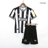 Newcastle United 2023/24 Home Kids Kit Jersey - Black and White