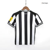 Newcastle United 2023/24 Home Kids Kit Jersey - Black and White