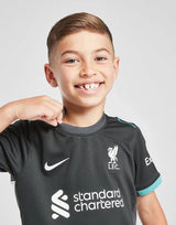 Liverpool 2024/25 Away Kids Kit Jersey - CHAMPIONS PL