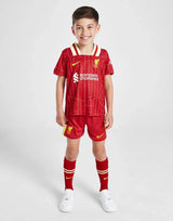 Liverpool 2024/25 Home Kids Kit Jersey - CHAMPIONS #20