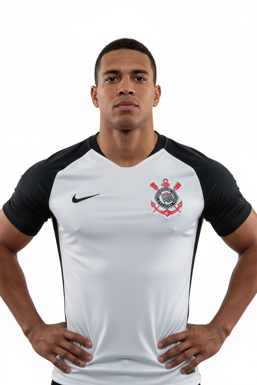 Corinthians 2025/26 Home Jersey - Fan Version
