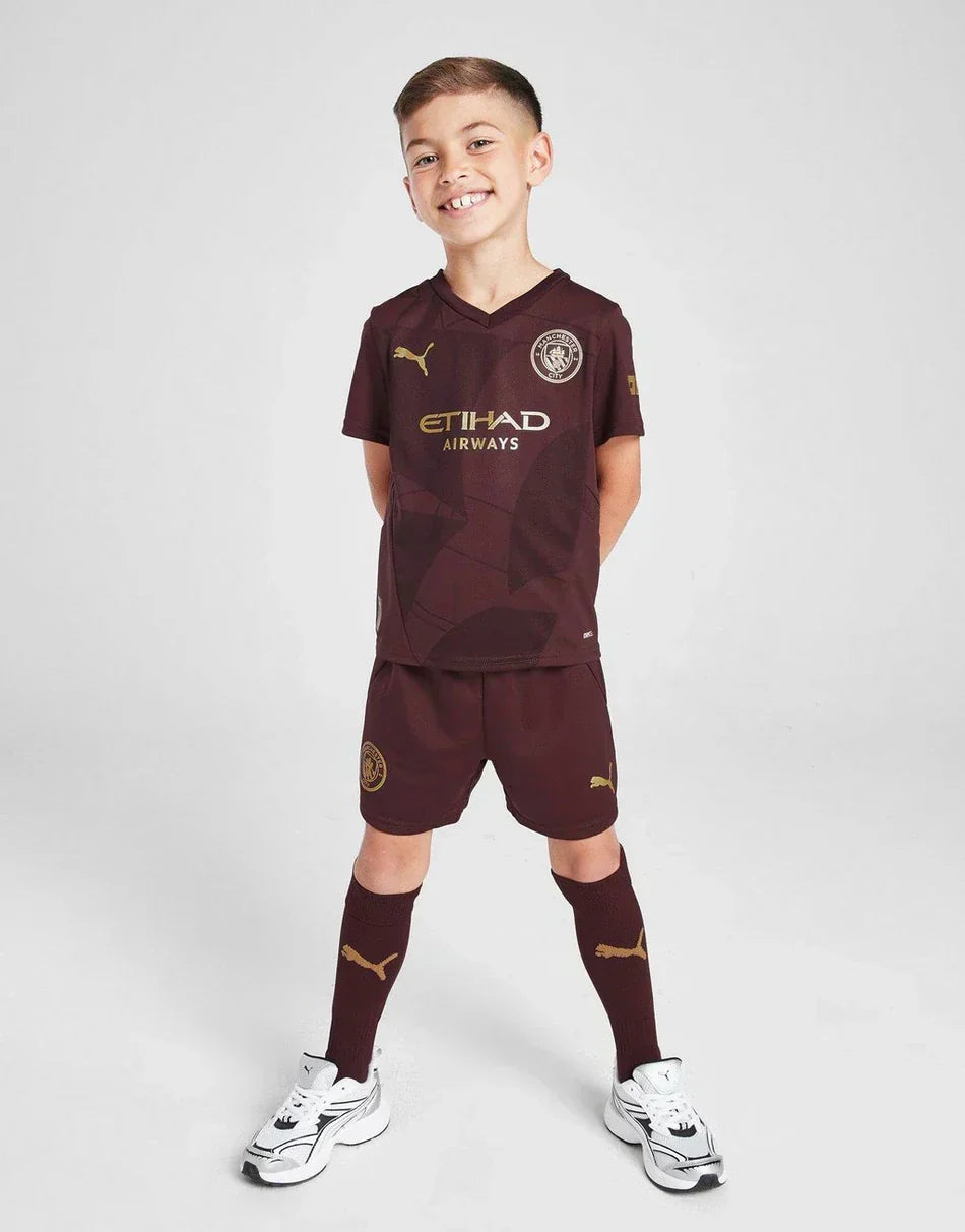 Manchester City 2024/25 Third Kids Kit Jersey