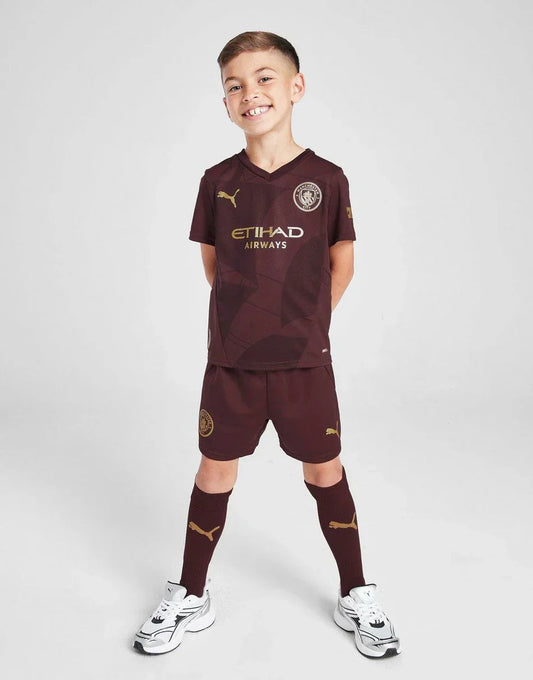 Manchester City 2024/25 Third Kids Kit Jersey