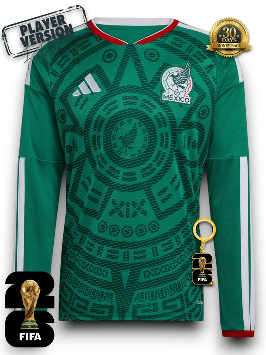 Mexico World Cup 2026 Jersey - Player Version - Long Sleeve