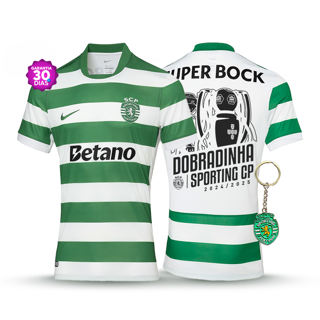 Sporting 2025/26 Home Jersey - Double Winners
