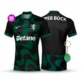 Sporting 2025/26 Away Jersey - Black