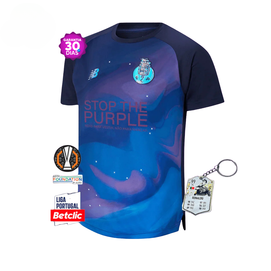 Porto 2024/25 Stop the Purple Jersey - Supporting APAV